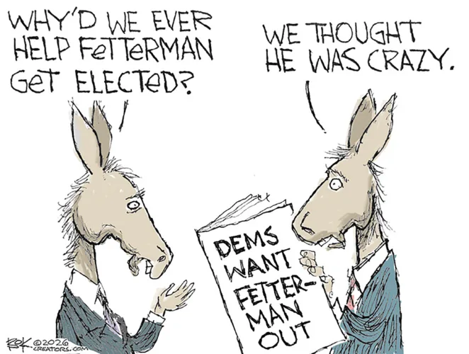 Editorial cartoon for Sept. 9, 2026